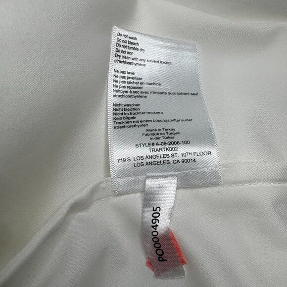 ANINE BING, Mika Shirt in White | Size: S - Picture 14 of 14